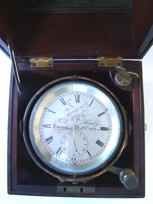 A fine two-day Marine Chronometer made by Richard Hornby of Liverpool circa 1845-1850 — image 3